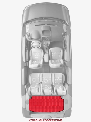 ЭВА коврики «Queen Lux» багажник для Lexus NX Hybrid
